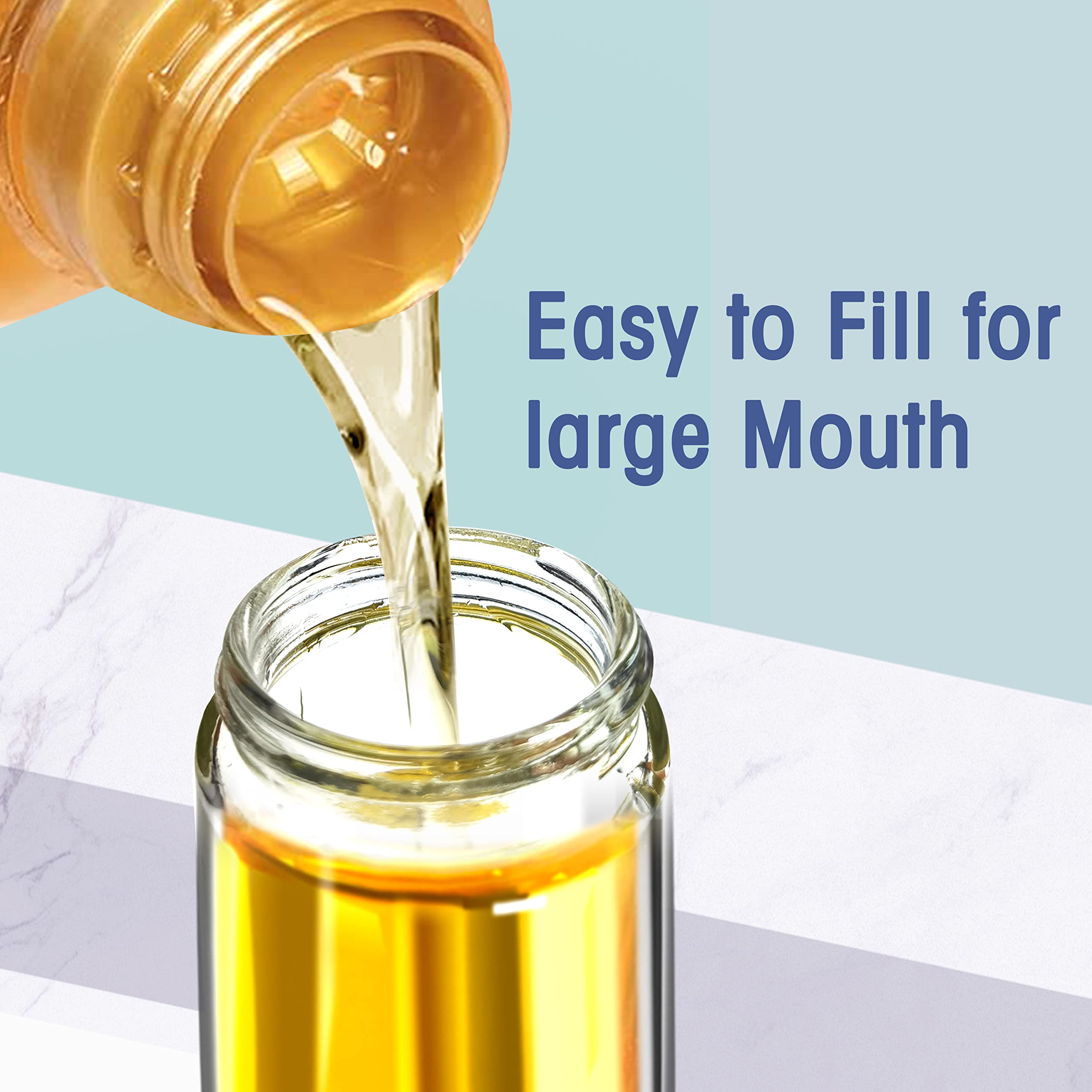 Amazon.co.jp: オリーブオイルディスペンサー ブラシ付き 2イン1